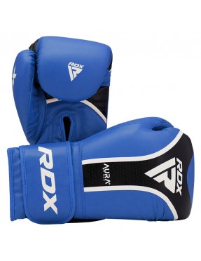 Спаринг боксови ръкавици RDX AURA PLUS T-17 - черни/сини/червени Спаринг боксови ръкавици RDX AURA PLUS T-17 - черни/сини/червени