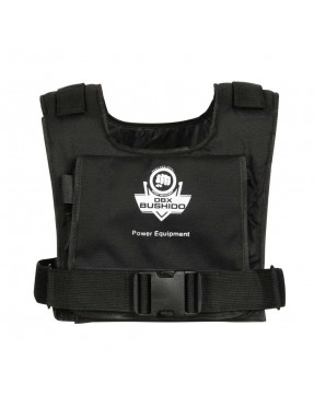 Тренировъчна жилетка с тежести DBX Bushido - 10 kg (6 x 1,65 kg)