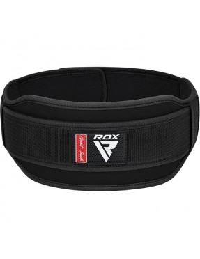 Колан за вдигане на тежести RDX RX5 - черен Колан за вдигане на тежести RDX RX5 - черен