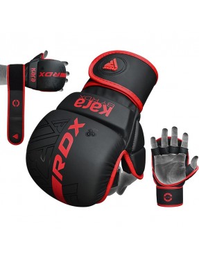 Ръкавици за ММА и спаринг RDX F6 KARA - червени Ръкавици за ММА и спаринг RDX F6 KARA - червени