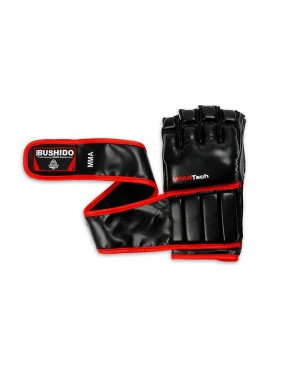 Ръкавици За ММА И Спаринг DBX Bushido TECH - ARM-2014a - Черен/Червен