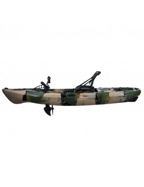Риболовен каяк с педали – Scorpio Fish 10 – 3.16 метра – Едноместен ARMY GREEN SAND