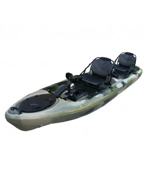 Риболовен каяк с педали – Scorpio DUO Fish 12 – 4.30 метра – Двуместен