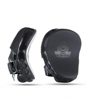 Извити боксови лапи DBX Bushido - ARF Black Leather